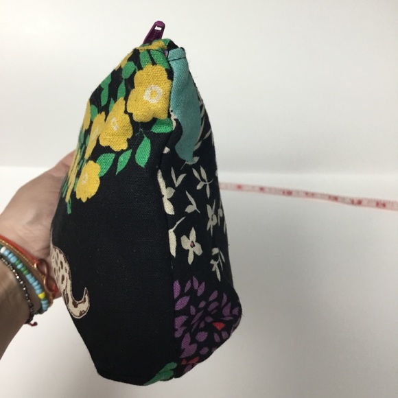 Safari & Hydrangeas Double-Sided Make Up Pouch - Picture 6 of 13